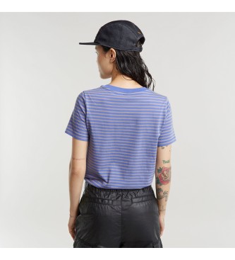 G-Star Front Seam Stripe T-shirt blau