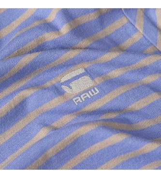 G-Star Front Seam Stripe T-shirt blau