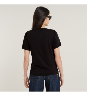 G-Star Camiseta  Grid Wave Graphic negro