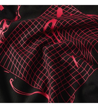 G-Star T-shirt graphique Grid Wave noir