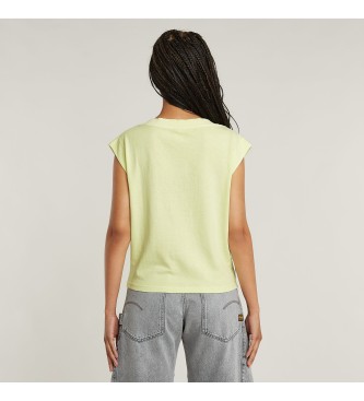 G-Star Camiseta Mini G-Script Logo verde