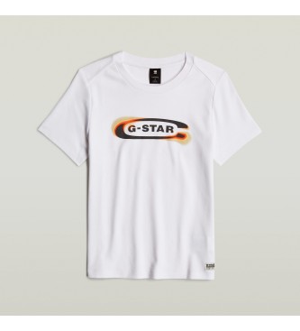 G-Star Old Skool Logo T-shirt hvid