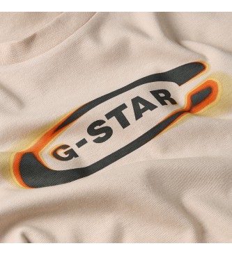 G-Star Old Skool Logo T-shirt pink