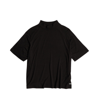 G-Star Top Saddle Sleeve Boxy preto