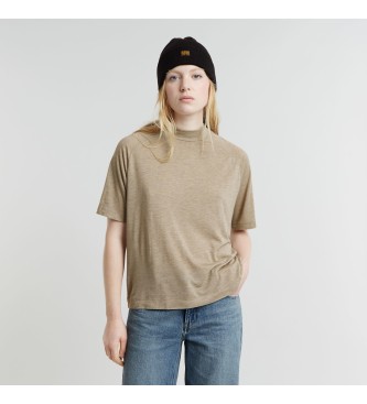 G-Star Saddle Sleeve Boxy T-shirt braun