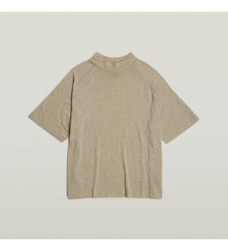 G-Star Saddle Sleeve Boxy T-shirt braun