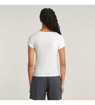 G-Star Camiseta Sweet Heart Slim blanco