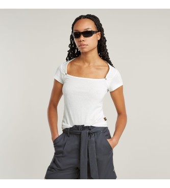 G-Star Camiseta Sweet Heart Slim blanco