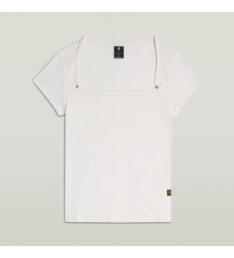 G-Star Camiseta Sweet Heart Slim blanco