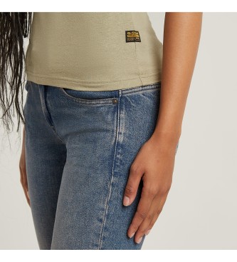 G-Star Camiseta Sweet Heart Slim beige