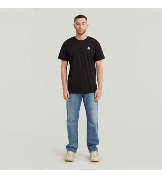 G-Star Trims rug grafisch T-shirt zwart