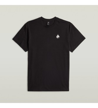 G-Star Trims rug grafisch T-shirt zwart