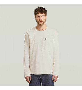 G-Star Tweeter Line beige T-shirt