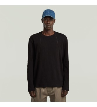 G-Star Tweeter A Line T-shirt sort