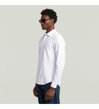 G-Star Uniformna srajca Slim White
