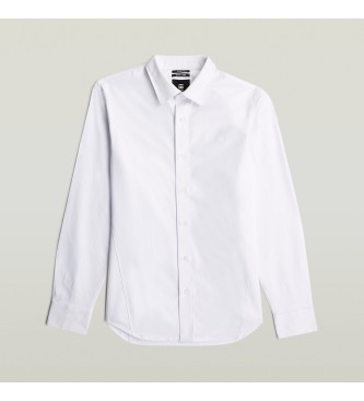G-Star Uniformna srajca Slim White