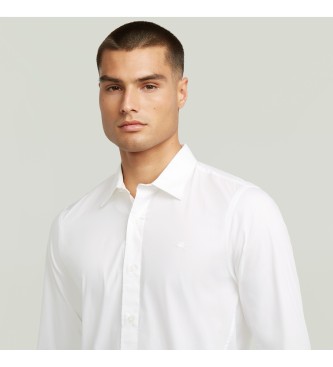 G-Star Camicia bianca slim da uniforme