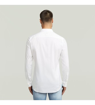 G-Star Camicia bianca slim da uniforme