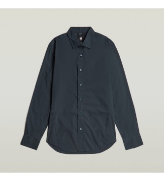 G-Star Camisa Uniform Slim azul-marinho