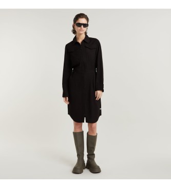 G-Star Military shirt dress black