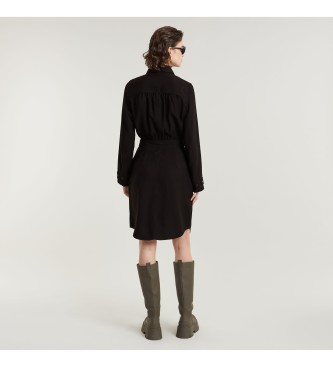 G-Star Military shirt dress black