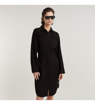 G-Star Military shirt dress black