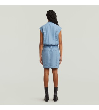G-Star Taschenkleid blau