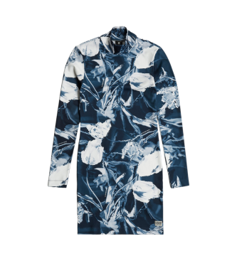 G-Star Robe slim imprime bleu