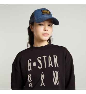 G-Star Sweatshirt dress Chroma Graphic black