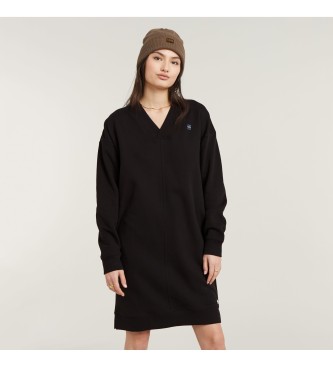 G-Star V-Neck dress black