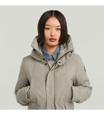 G-Star Szary płaszcz Vodan 2.0