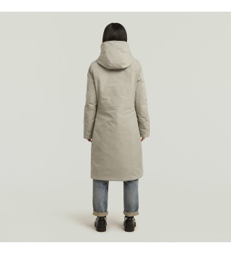 G-Star Szary płaszcz Vodan 2.0