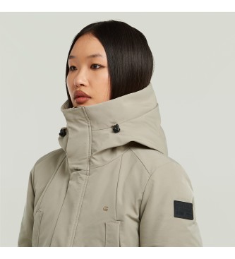 G-Star Szary płaszcz Vodan 2.0