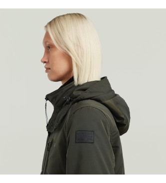 G-Star Płaszcz Vodan 2.0 Short ciemnoszary