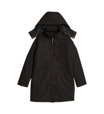 G-Star Vodan hooded and lined close-fitting parka black