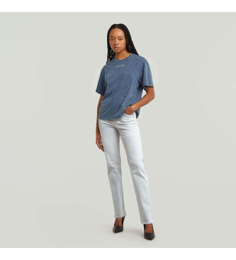 G-Star T-shirt g-script dlav bleu