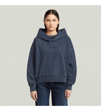 G-Star Gewaschenes A-Linien-Sweatshirt navy