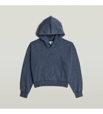 G-Star Gewaschenes A-Linien-Sweatshirt navy