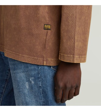 G-Star Vasket boxy T-shirt brun