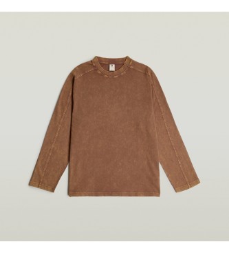 G-Star Vasket boxy T-shirt brun