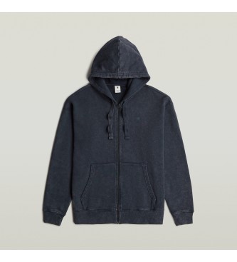 G-Star Camisola de malha larga lavada em azul-marinho