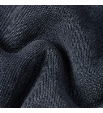 G-Star Camisola de malha larga lavada em azul-marinho