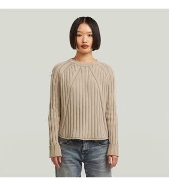 G-Star Washed beige jumper