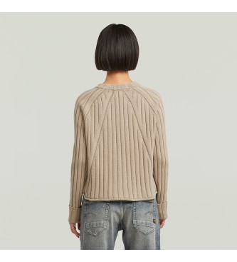 G-Star Washed beige jumper