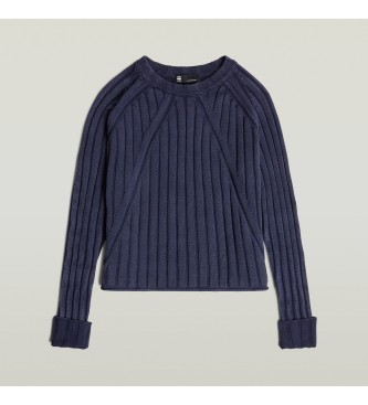 G-Star Navy washed jumper