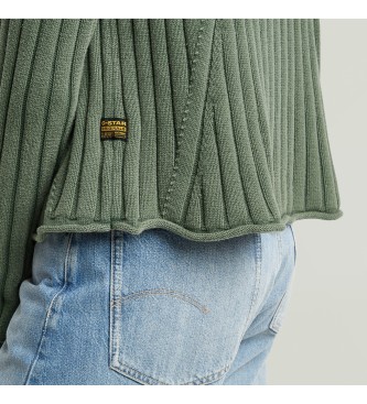 G-Star Green washed jumper