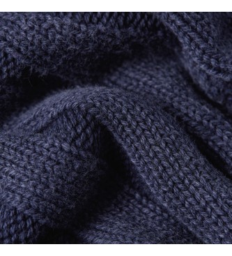 G-Star Washed loose turtle navy jumper