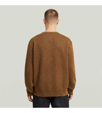 G-Star Felpa marrone lavata