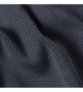 G-Star Washed Slim Rib Kleid blau