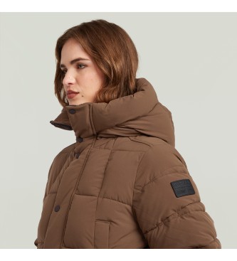 G-Star Whistler lng puffertjacka brun